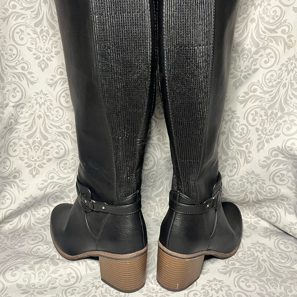Sonoma Besley Black Buckle Knee Boots Sz 9- NWOT - Picture 5 of 5